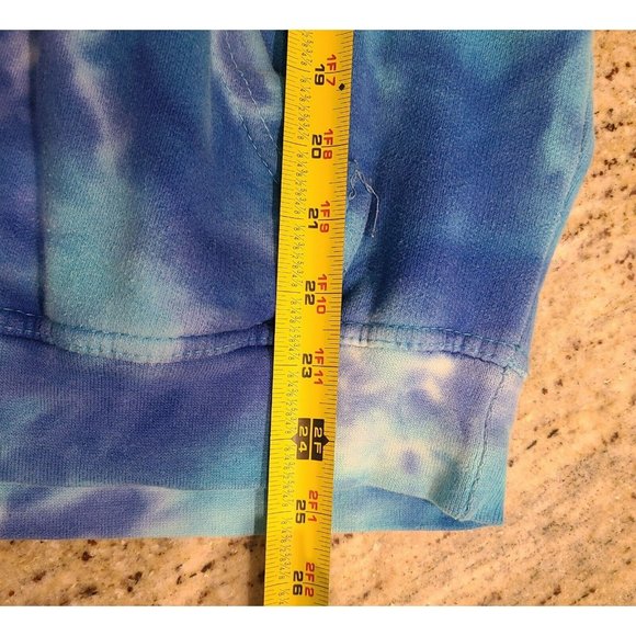 Roblox Blue Tie Dye Hoodie. Jon Lauren. Men's Size L. Front Pockets - Picture 11 of 12